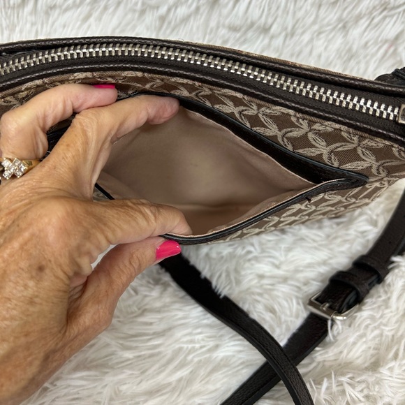 Dana Buchman Brown Crossbody - Picture 4 of 8